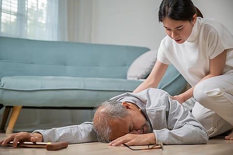 「仮面高血圧」の高齢者は転倒リスクが高い
