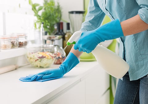 Productos de limpieza para el hogar, productos de limpieza perfumados