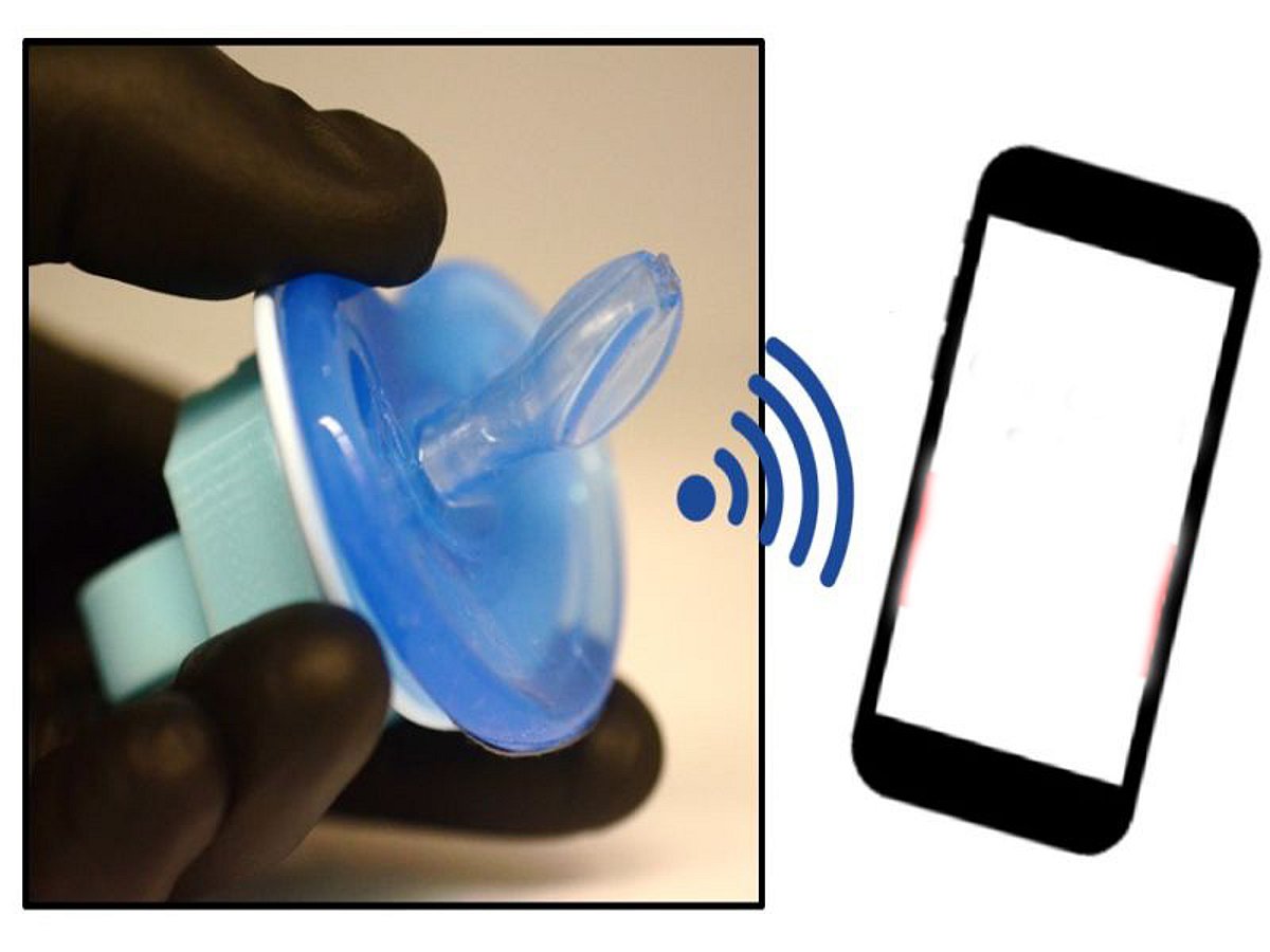 High-Tech Pacifier Might Monitor Baby's Blood Sugar