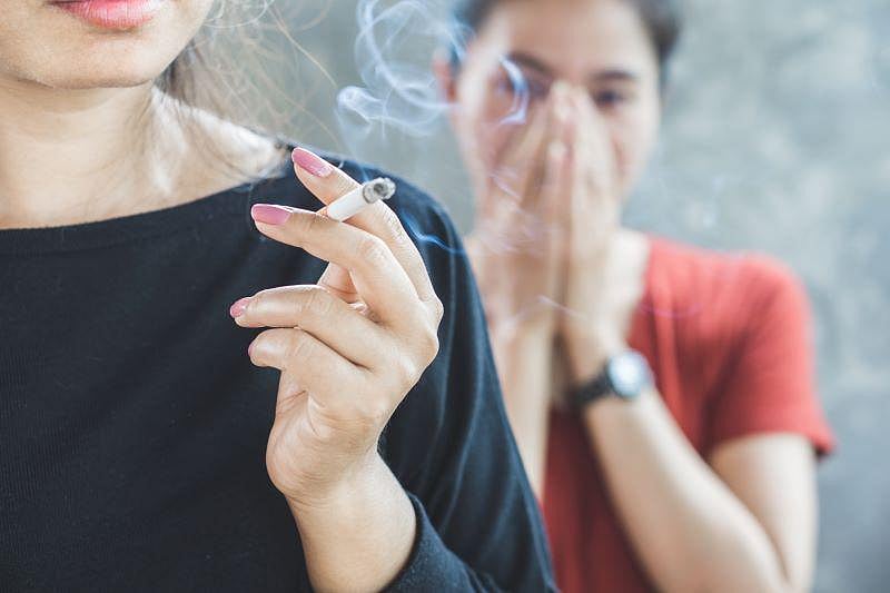 Even a Little Secondhand Smoke Ups Odds for A-Fib