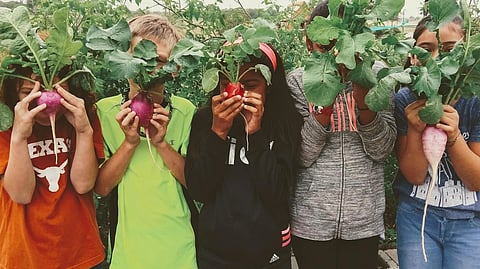 ガーデニングと料理の授業で小学生が健康に
