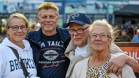 Milla, Mikael, Pauli ja Tuula Pitkänen ovat vuosien aikana päässeet iloitsemaan Stride-kasvattiensa menestyksestä.