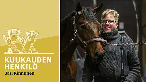 Kuukauden henkilö Jari Kinnunen ja Shackhills Indy. 