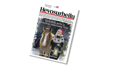 Hevosurheilu toivottaa lukijoilleen rauhaisaa joulunaikaa.