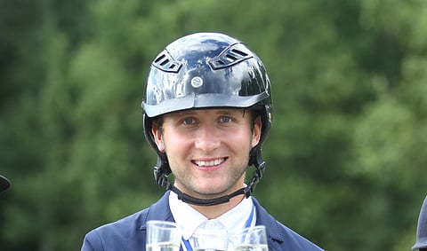 Axel LIndberg on tehnyt kovaa työtä ja parantanut ratsastustaan kohta kohdalta. 