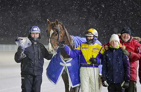 Space Oddity voitti tammikuussa Toto75-lähdön Lahden Jokimaalla.