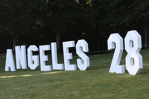 Los Angelesin projekti on käynnissä, mutta kenttäratsastajat haluavat muutosta. Kuva Pariisin olympialaisten maastoradalta. 