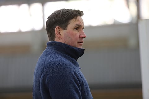 Niclas Aromaa on yksi niistä neljästä ratsastajasta, joka näillä näkymin hyppää maailmancupia Helsingissä. 