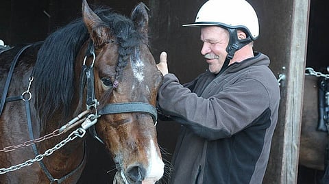 Tas Onnekas on ollut Ilkka Anttoselle merkityksellinen hevonen.