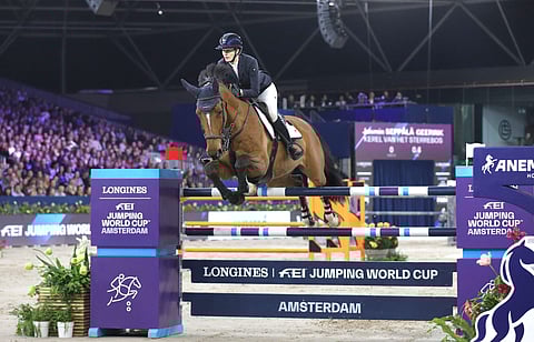 Amsterdamissa tuli pudotuksia ratsukolle Seppälä-Geerink ja Kerel. 