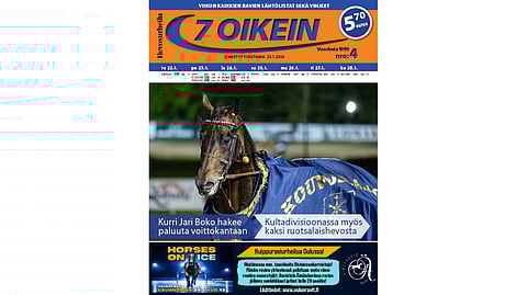 7 oikein -lehdessä julkaistaan kotimaan totoravien käsiohjelmasivut talviaikaan perjantaista keskiviikkoon sekä Ruotsin pääravien pääpelin kohdelähtöjen käsiohjelmasivut normaaliviikkoina torstaista maanantaihin. Tiistain ja keskiviikon käsiohjelmasivut Ruotsin pääpeliin tulevat ladattavaksi verkosta.