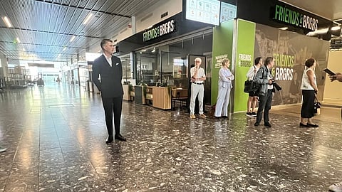 Valtteri Gundersbyn H-hetki Messukeskuksessa lähestyy. Horse Show'ssa on otettu käyttöön FEI:n bioturvallisuusohjeistus.  