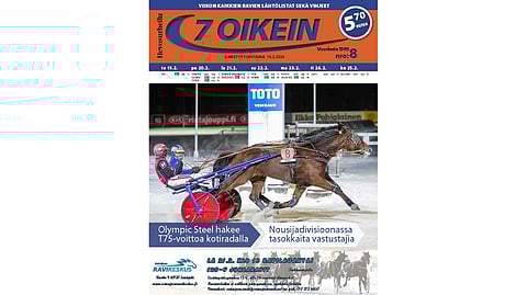 7 oikein -lehdessä julkaistaan kotimaan totoravien käsiohjelmasivut talviaikaan perjantaista keskiviikkoon sekä Ruotsin pääravien pääpelin kohdelähtöjen käsiohjelmasivut normaaliviikkoina torstaista maanantaihin. Tiistain ja keskiviikon käsiohjelmasivut Ruotsin pääpeliin tulevat ladattavaksi verkosta.