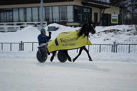 Havglimt ja Antti Ala-Rantala juhlivat Joensuun päälähdön voittoa.