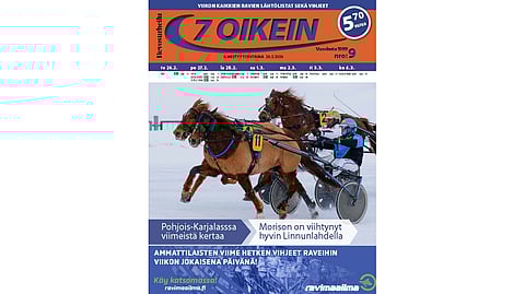 7 oikein -lehdessä julkaistaan kotimaan totoravien käsiohjelmasivut talviaikaan perjantaista keskiviikkoon sekä Ruotsin pääravien pääpelin kohdelähtöjen käsiohjelmasivut normaaliviikkoina torstaista maanantaihin. Tiistain ja keskiviikon käsiohjelmasivut Ruotsin pääpeliin tulevat ladattavaksi verkosta.