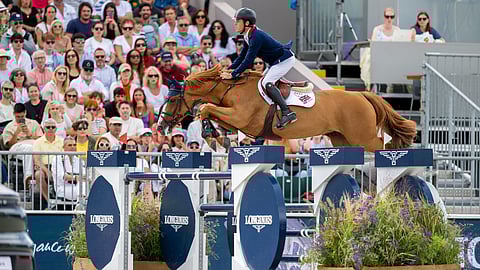 Scott Brash ja Hello Folie. 