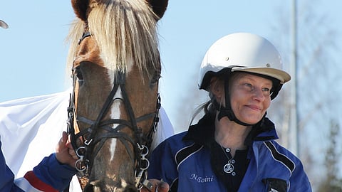 Tuula Soini ja Oiva-Sointu.