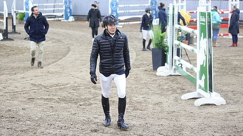 Mikael Forstén nähdään satulassa Hyvinkäällä. 