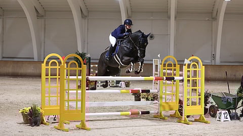 Marina Ehrnrooth otti Stable Novassa No Snow -kisojen 135-pääluokan voiton. 