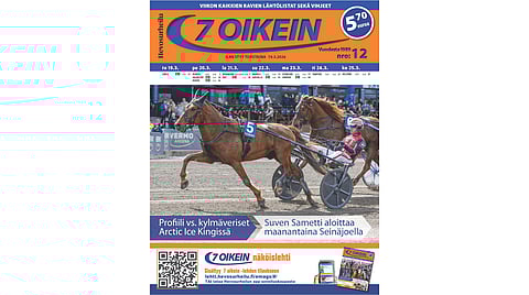 7 oikein -lehdessä julkaistaan kotimaan totoravien käsiohjelmasivut talviaikaan perjantaista keskiviikkoon sekä Ruotsin pääravien pääpelin kohdelähtöjen käsiohjelmasivut normaaliviikkoina torstaista maanantaihin. Tiistain ja keskiviikon käsiohjelmasivut Ruotsin pääpeliin tulevat ladattavaksi verkosta.