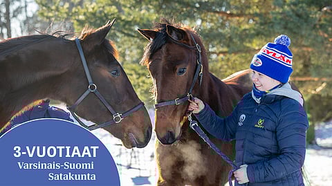 Koli Hillsin treeniotteet ovat lupaavia. Readly Ri on pian valmis koelähtöön. Heta Aro esittelee kaksikkoa.