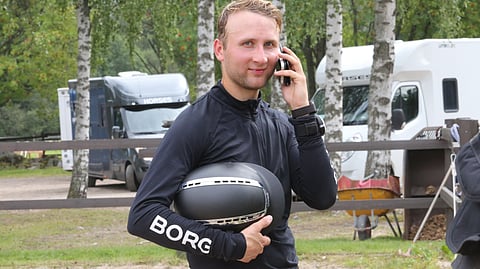 Axel Lindberg aloitti kisakauden.  MM:iin pitäisi tänä vuonna päästä. 