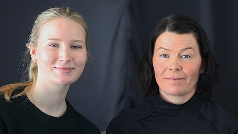 Aura Vasama ja Siiri Kyrö, erilaiset polut, joissa on myös samaa. 