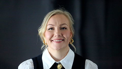 Emma Kimiläinen oli perjantaina Nelly Korpikosken haastateltavana Jokimaan Ride&Race -tapahtumassa.