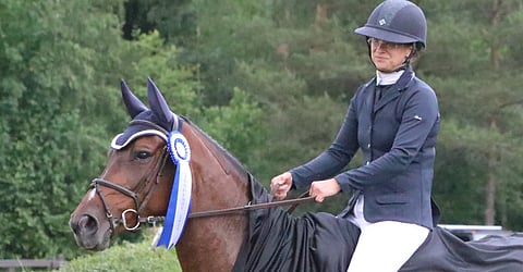 Essi Horttanainen ja Diamante de Dragon. 