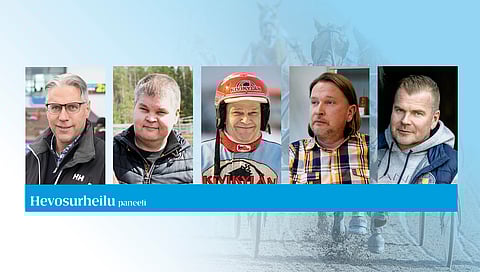 Kuvassa Arto Hytönen, Janne Jääskeläinen, Harri Koivunen, Okko Mikkonen ja Matias Salo.