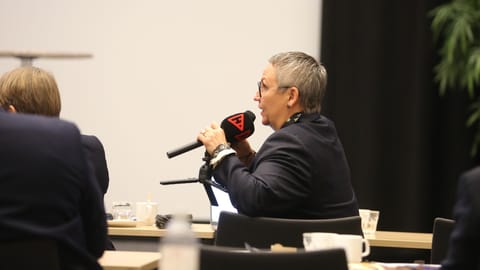 SRL:n hallitus kokee, että taloutta tutkivan työryhmän mandaatti eli valtuutus tehtäväänsä jäi epäselväksi. Kuvassa hallituksen puheenjohtaja Marjukka Manninen. 