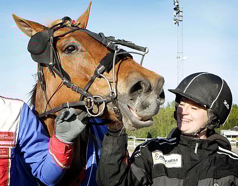 Suhhaus antoi jälleen kerran ilonaihetta hoitajalleen Milla Tarkalle.