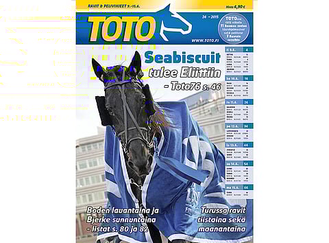 TOTO on myynnissä hyvin varustetuissa lehtipisteissä.