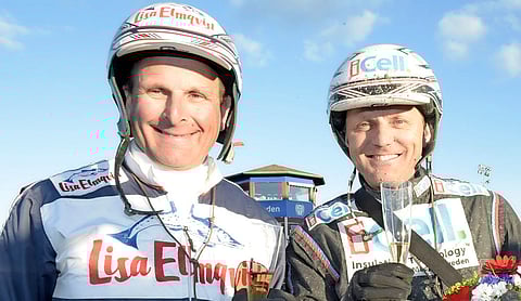 Reijo Liljendahl on Ringo Adoren valmentaja ja Ulf Ohlsson kuski. 