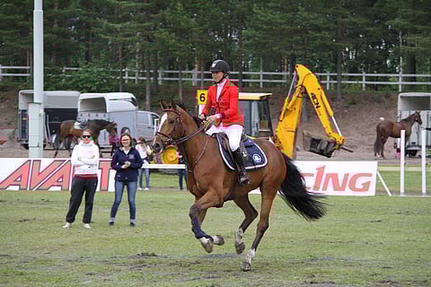 Miisa Pulkkanen LRK ja Umour des Peupliers voittivat 120-luokan.