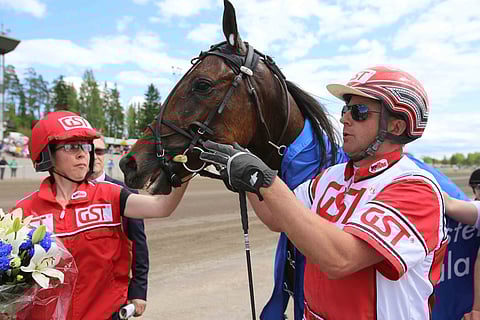 Pascha Tilly valloitti Solvallan. Kuva: HU arkisto