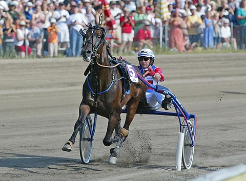 Varenne hurjasteli ME:n 09,3 St Michelissä vuonna 2002.