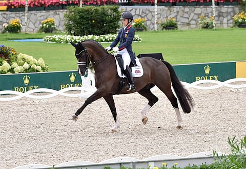 Valegro EM-kilpailuissa.