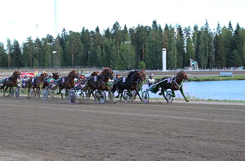 Mika Forssin ohjastama Vitter ei jättänyt jossiteltavaa suomenhevosten Derbyn finaalissa.