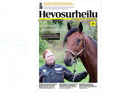 Kriteriumissa erilaiset hevoset samalla tavoitteella