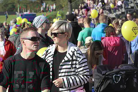 Ookkonää hevostellu -tapahtuma täytti Äimäraution jo ennen ravien alkua.