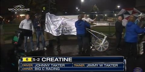 Creatinea juhlittiin nyt vanhempien oriiden ja ruunien Breeders Crownin voittajana.