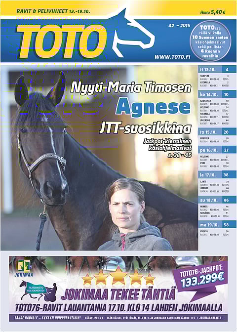 TOTO-lehden avulla Jackpot-jahtiin