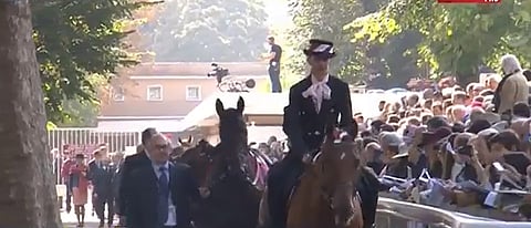 Tunnelma on Longchampin laukkaradalla sunnuntaina huipussaan. Kuva EquidiaPro