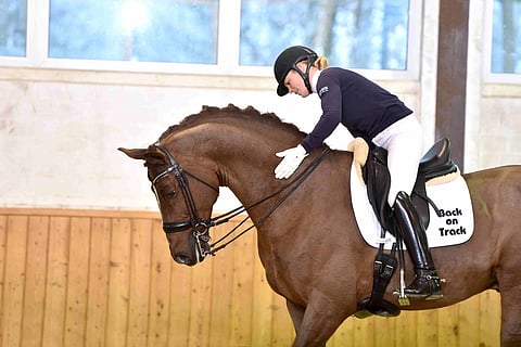 Jeanna Högberg ja Duendecillo P. Arkistokuva