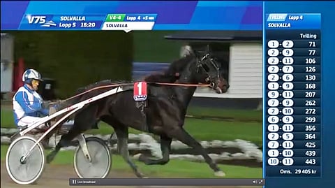 Kaj Widell aloitti suomalaisvoitot lauantaina Ruotsissa.