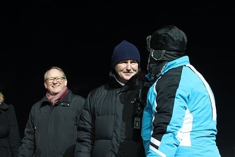 Ensimmäisen kutsun Kunkkarilegendat-lähtöön sai Hannu Nyman (kuvassa keskellä).