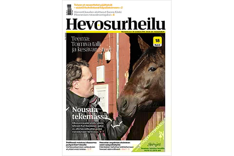 Kannen kuvassa Kari Savolainen ja Cruise Line. Kuva: Ville Toivonen.