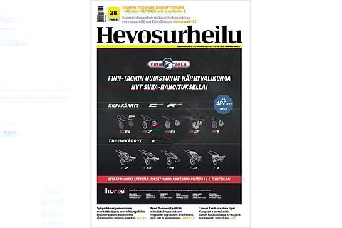 Kova perjantaipaketti: kärryteema ja nelivuotiaat suomenhevoset