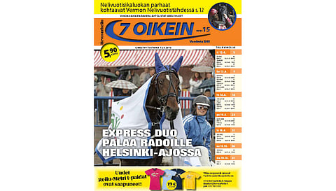 7 oikein -lehdessä tuhti kattaus viikon raveihin